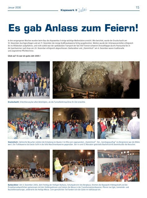 Ausgabe Jänner 2006 - Kopswerk II