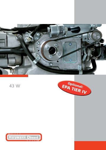Datenblatt 43W Motor - Farymann Diesel