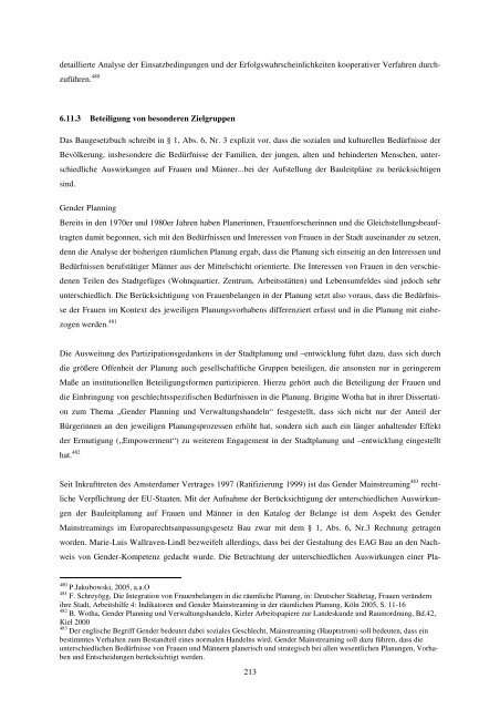 Stadtentwicklung im Spannungsfeld zwischen Planung, Verwaltung ...