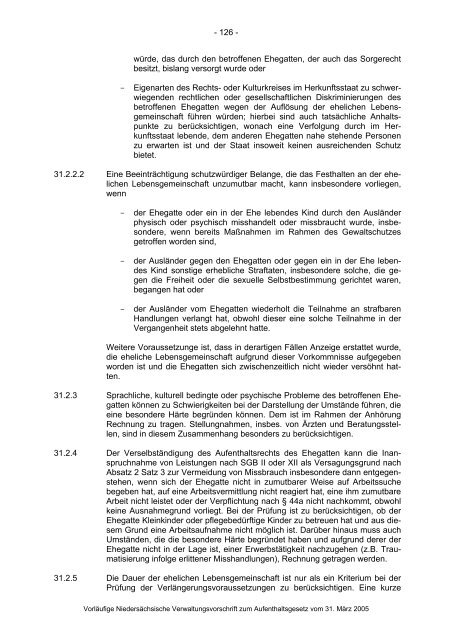 Anwendungshinweise zum Aufenthaltsgesetz - Pro Asyl