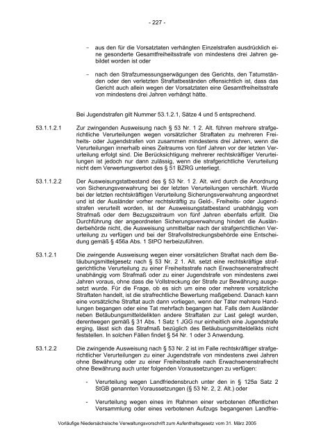 Anwendungshinweise zum Aufenthaltsgesetz - Pro Asyl