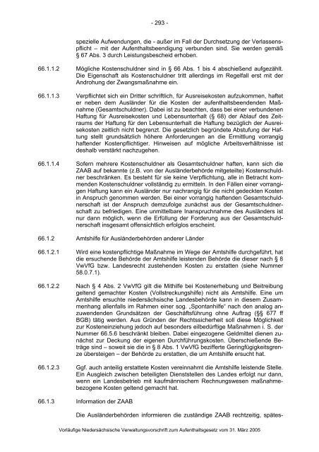 Anwendungshinweise zum Aufenthaltsgesetz - Pro Asyl