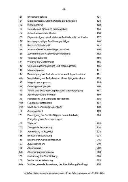 Anwendungshinweise zum Aufenthaltsgesetz - Pro Asyl