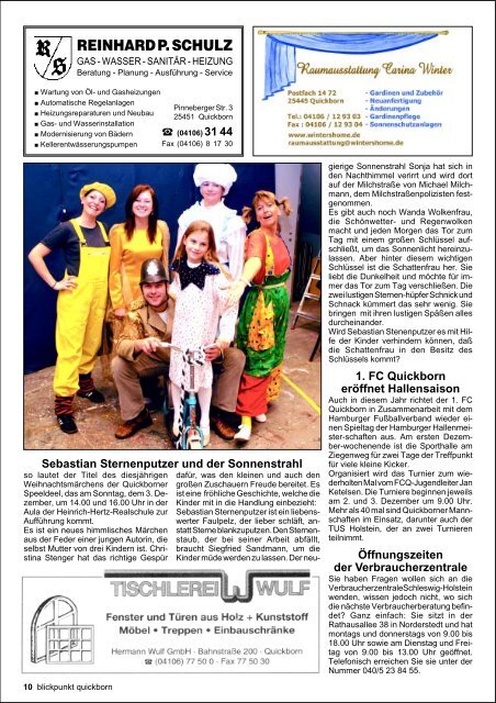 Nr. 449 – November 2006-2 - Blickpunkt Quickborn