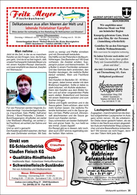 Nr. 449 – November 2006-2 - Blickpunkt Quickborn