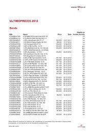 ULTIMOPRICES 2012 - Wiener Börse