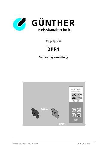 GÜNTHER Hot Runner Technology