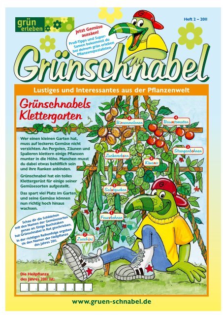 Grünschnabel Ausgabe 2/2011 - SAUTER grün erleben - sauter ...