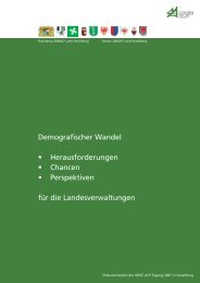 Demografischer Wandel • Herausforderungen • Chancen ... - Arge Alp