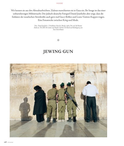 JEWING GUN - Daniel Josefsohn