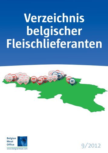 Verzeichnis belgischer Fleischlieferanten - Belgian Meat