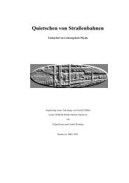 Quietschen von Straßenbahnen - Bundesvereinigung gegen ...