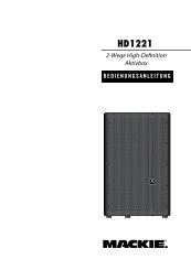 HD1221 - Mackie