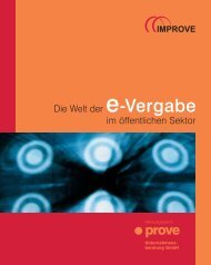 e-Vergabe im Öffentlichen Sektor - infodienst-ausschreibungen.at