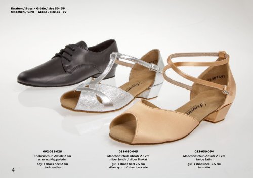 Katalog ansehen (PDF) - Diamant Dance Shoes