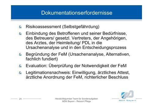 Handlungsstrategien zur Reduktion Freiheitsentziehender - Bayern