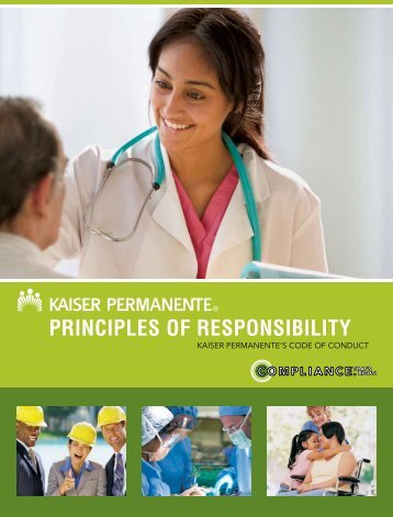 Kaiser Permanente Principles of Responsibility - Broker support ...