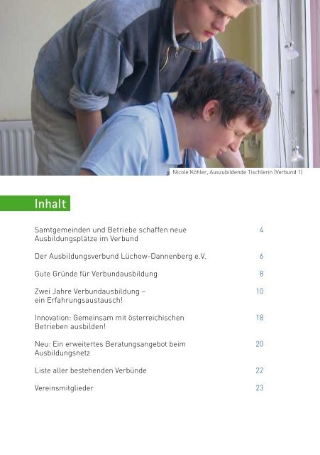 Zwei Jahre Verbundausbildung - Ausbildungsverbund Lüchow ...