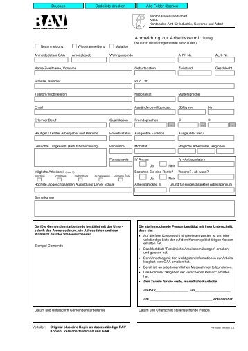 Anmeldeformular Version 3 - Eptingen