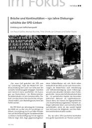 schichte der SPD-Linken - Spw