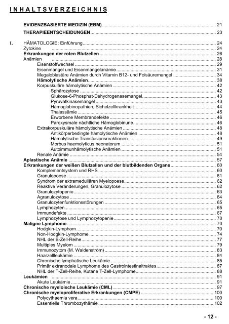 Inhaltsverzeichnis Der Ausgabe 2013 64 Kb Herold Innere Medizin