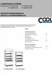 LADENTISCH-VITRINE - NordCap