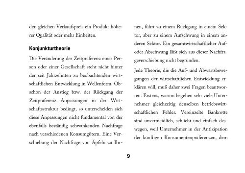 Analyse: Wirtschaftskrise - Institut für Wertewirtschaft