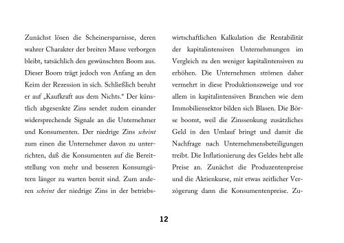 Analyse: Wirtschaftskrise - Institut für Wertewirtschaft