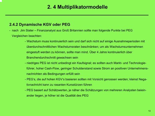 Fundamentalanalyse Und Technische Analyse Der Aktienentwicklung