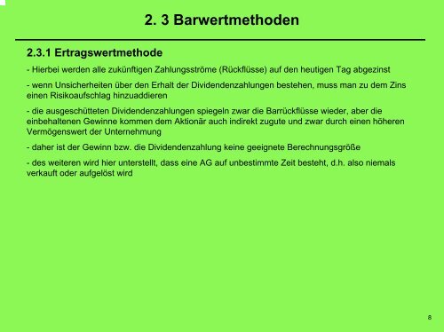 Fundamentalanalyse Und Technische Analyse Der Aktienentwicklung