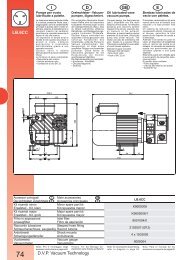 D.V.P. Vacuum Technology E GB D I LB.6CC - MARCO PUMPS