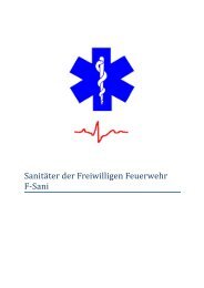 Sanitäter der Freiwilligen Feuerwehr F‐Sani - Feuerwehr Frankenberg