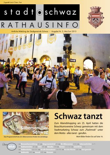 PDF Rathausinfo Nr. 05/2013 - Schwaz