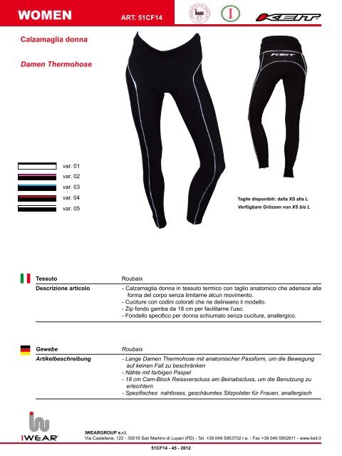 catalogo 2012/13 iwear - Iweargroup