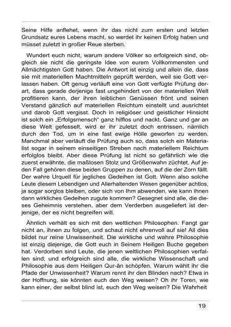 Unsere Lehre Hadhrat Mirza Ghulam Ahmad(as) - Ahmadiyya ...