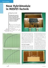 Neue Hybridmodule in MOSFET-Technik - DL2AM