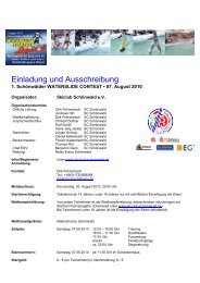Einladung und Ausschreibung - Ski-Club Schönwald