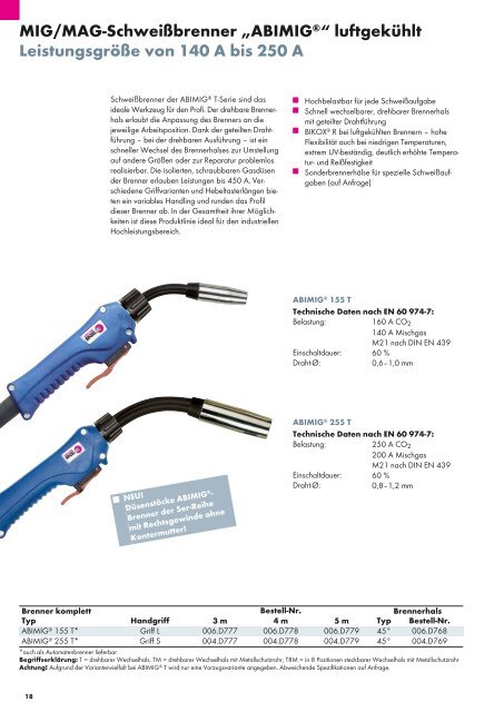 MIG-MAG - Katalog - LWB WeldTech AG