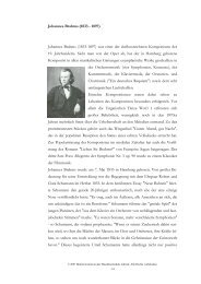 Johannes Brahms (1833 - 1897) - Brahms-Institut an der ...