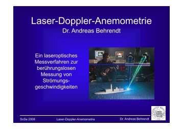 Laser-Doppler-Anemometrie