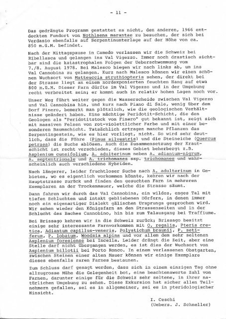 Farnblätter 5 Aug 1980 - Schweizerische Vereinigung der Farnfreunde