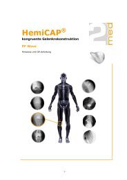 HemiCAP PF Wave (OP-Anleitung, Deutsch - PDF, 2.524 KB) - 2med