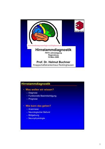 Buchner: Hirnstammdiagnostik