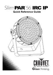 SlimPAR 56 IRC IP Quick Reference Guide, Rev. 1 ... - Parts Express