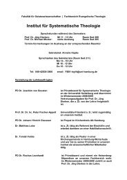 WS 08/09 – Systematische Theologie - Fachbereich Evangelische ...