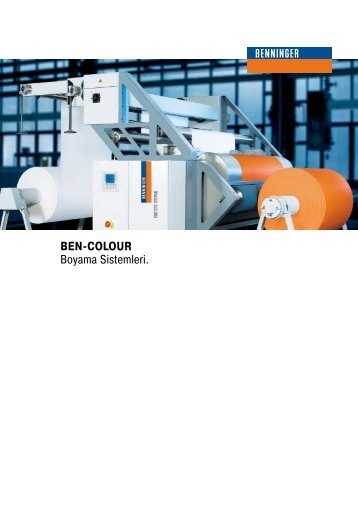 BEN-COLOUR Boyama Sistemleri. - Benninger AG