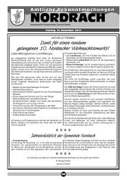 Amtsblatt_14-12-2012 - Gemeinde Nordrach