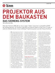 PROJEKTOR AUS DEM BAUKASTEN - Olafs-16mm-kino.de