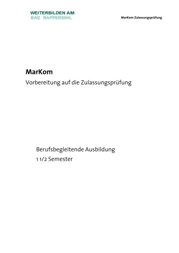 MarKom - BWZ Rapperswil