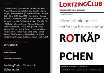 LortzingClub Für euch in Lichtenrade.
